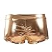 HDE Women's Shiny Metallic Booty Shorts Liquid Wet Look Hot Pants Dance Bottoms