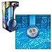 SMART POOL Multicolored Aboveground Pool Underwater Lighting, Easy to Install Under The Top Rail, ETL Listed, NA411, 12 x 2 x 5 inches, White