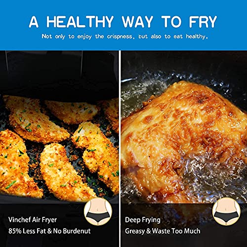 Vinchef Digital Air fryer 7 in 1, 1700w 5.2QT, Electric Fry and Oven