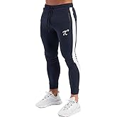 PIDOGYM Men's Track Pants,Slim Fit Athletic Sweatpants Joggers Trousers with Zipper Pockets