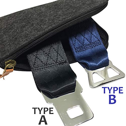 Airplane Seatbelt Extenders Premium 2 Pack for All Airlines Type A