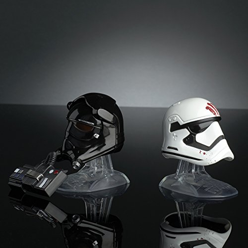 Star Wars Black Series Titanium Series Finn and First Order Tie Fighter Pilot Helmets
