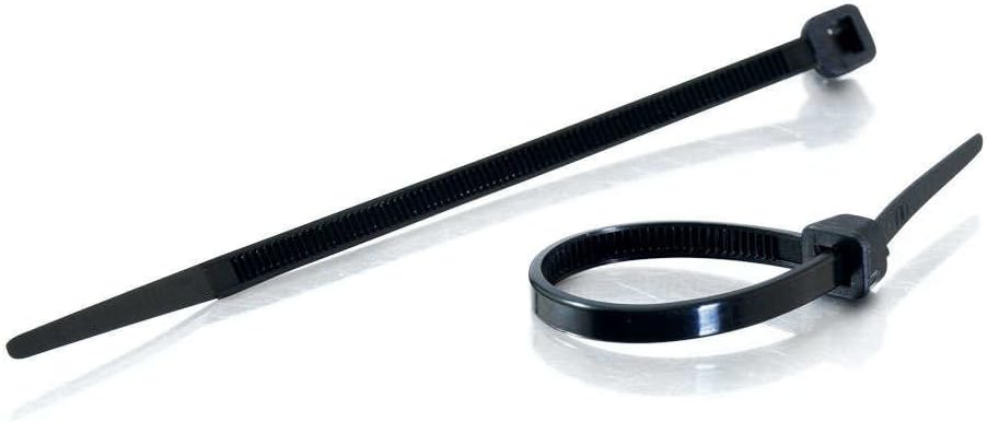 SHATCHI 100pcs-500pcs Black Strong Nylon Plastic Cable Ties Zip Tie Wraps Organizer Self Locking 100mm/200mm/300mm Long - Image 3