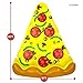 Luxury Inflatable Pizza Pool Float - Includes Pump - Giant Slice of Pizza Swimming Pool Raft