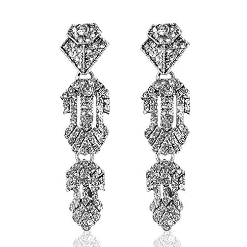 3 1920s+Accessories+Headband+Earrings+Necklace