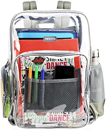 smarty clear backpack