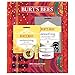 Burt's Bees Spa Collection Holiday Gift Set, 5 Products - Mini Candle, Lip Mask, Lip Balm, Face Mask And Cuticle Cream