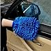 Premium Car Wash Mitt - 2-Pack - Free Polishing Cloth, High Density, Ultra-soft Microfiber Wash Glove, Lint Free, Scratch Free - Use Wet or Dry, Lifetime Warranty