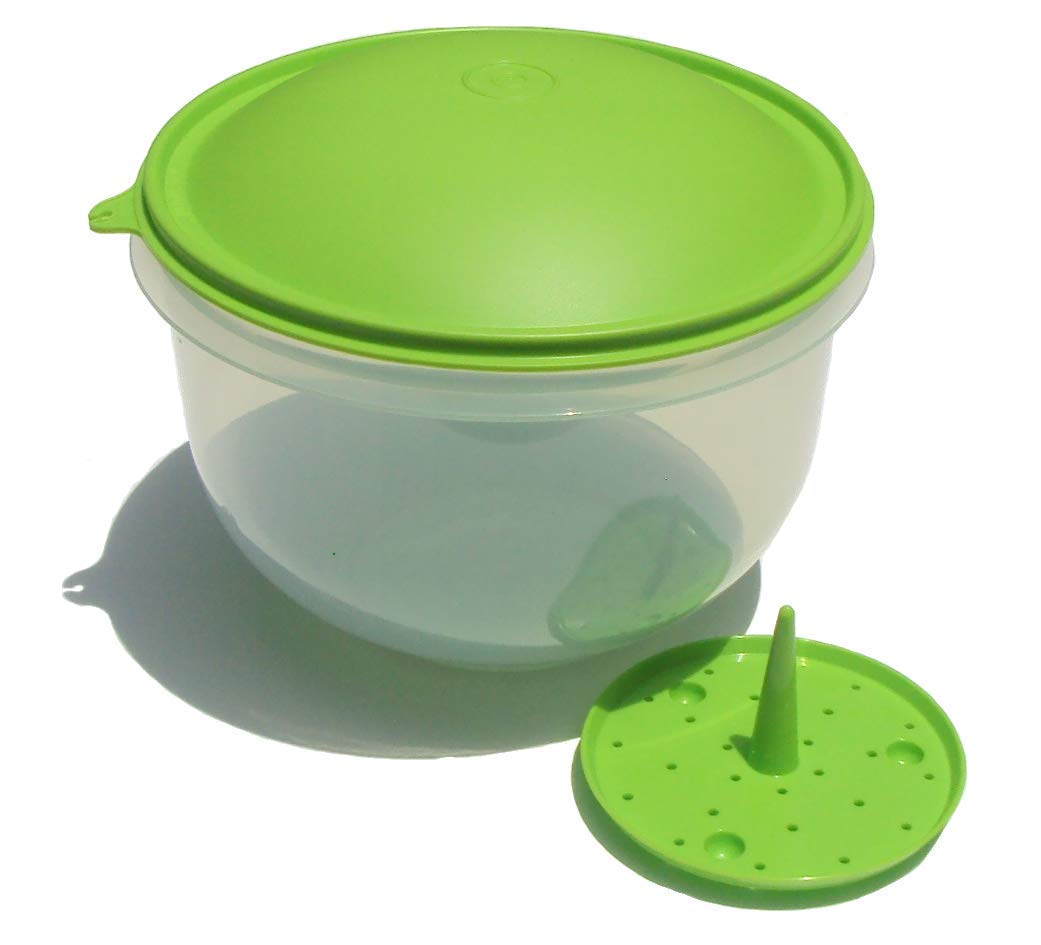 Tupperware Super Crisp It Lettuce Cabbage Keeper NEW Lime Green Model