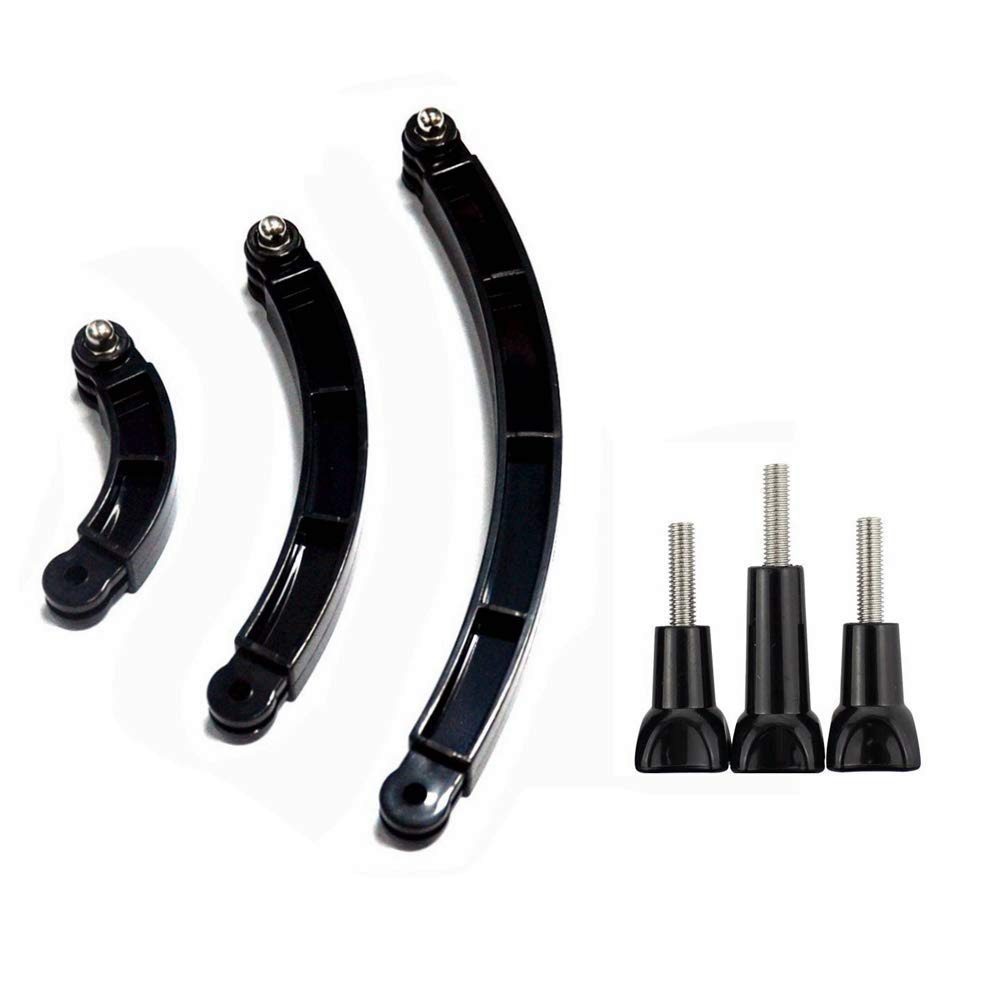 Vcufflinks 3 in 1 Extension Pivot Arm Adjustable Monopod Bracket Compatible with GoPro Hero 9, 8, 7, 6, 5, 4, Session, 3+, 3, 2, 1, Hero (2018), Fusion Cameras