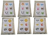 6 Pack / 36 Kids stickers High Quality Mosquito Repellent Smiley Patch Stickers for home, camping, outdoors. Non-Toxic Deet-Free Patches for Child or Adult