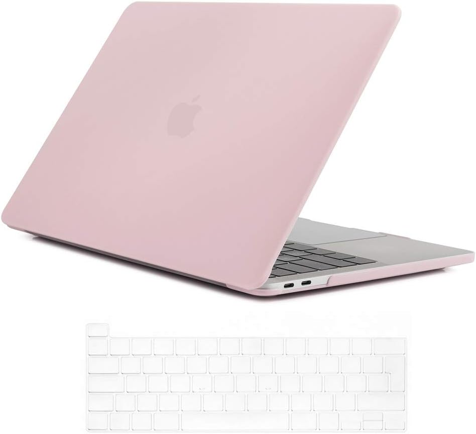 Se7enline MacBook Pro 16 2019-2020 Case Ultra Thin Hard Shell Rose Quartz