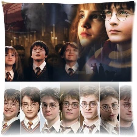Harry Potter Hermione Granger Pillow Custom Zippered Pillow Cases 18x18 (Twin sides)