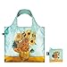 Loqi Store Vincent Van Gogh Vase with Sunflowers Harness Style Backpack