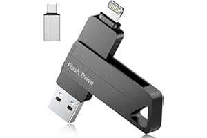 Apple MFi Certified 512GB Photo Stick for iPhone - 3 in 1 Flash Drive for iPhone, High Speed USB Memory Stick Thumb Drive, Ex