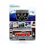 1967 FORD MUSTANG SKI COUNTRY SPECIAL (Aspen Red & Black Stripes) Hobby Exclusive 2014 Greenlight Collectibles 1:64 Scale Limited Edition Die-Cast Vehicle