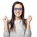 Fun Central (AU110, 24Pcs, Assorted Plastic Slotted Shades, Novelty Toys, Party Sunglasses, Party Shades, Bulk Party Sunglasses, Fun Sunglasses, Eyewear for Birthdays, Concerts and Festivals