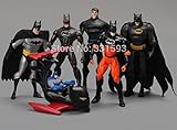 DC Super Heroes Batman PVC Action Figure Collectible Model Toys Kids Toys Models Gifts 6pcs/set 6