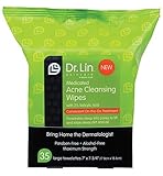 Dr. Lin Skincare Acne Cleansing Wipes, 35 Count by Dr. Lin Skincare