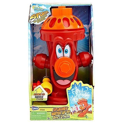 NEW Fire Hydrant Garden Hose Sprinkler Splash Sprays 8 Ft Kids ,#G14E6GE4R-GE 4-TEW6W291139