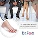 Dr.Foot Tailor's Bunion Pads -4 Pieces- Bunions Treatment-Toe Protector - Tailors Bunion Pain Relief - Two Sizes (Small)