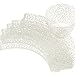 Leegoal Muffin Case Cupcake Papper Cup Liner Birthday Wedding Cake Wrapper (108pcs,White)