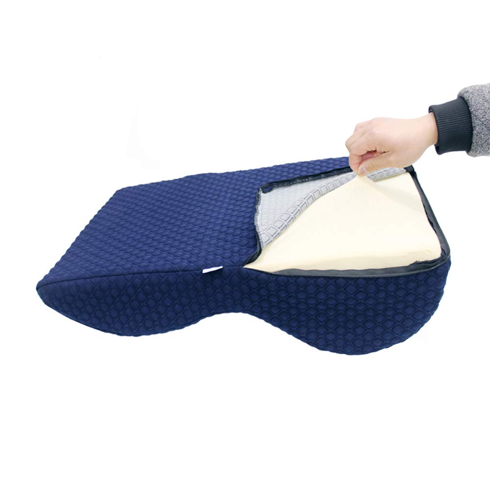 Bed Pillows Toparchery Orthopedic Elevated Leg Pillow Bed Wedge