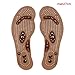 STCORPS7 Slim Fast Acupressure Slimming Insoles Pad Foot Massager Magnetic Massage Insole Foot Cushion Therapy Weight Loss 27cm (Man)