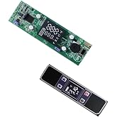 WWEIFUS Compatible with Alpicool Control Panel PCB Board Portable Car Refrigerator Circuit Board Freezer Accessories Vehicle Freezer Control Panel(PCB-CF45)