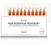 PREVIA Hair Regrowth Treatment | Formulated with Skullcap Extract, Soy & Wheat Germ | Clinically Proven Formula for Thicker & Stronger Hair | 10x 0.10 Fl Oz