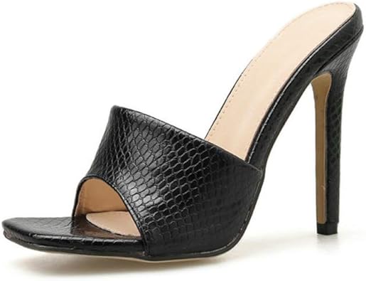 thick strap heeled sandals