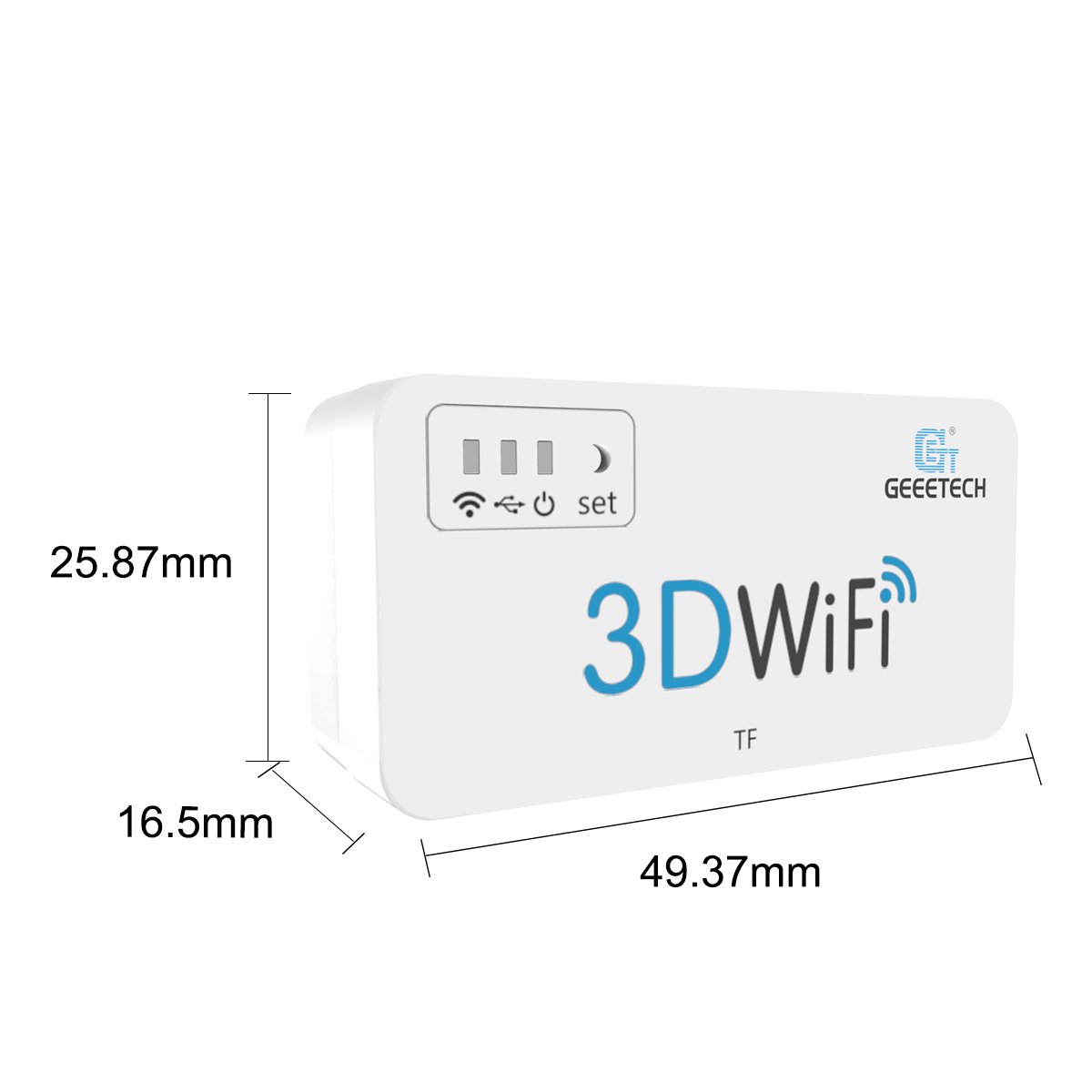 Geeetech 3D WiFi Module for 3D Printer, Easy to Use, Wireless Control