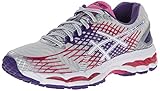 ASICS Women's Gel-Nimbus 17 Running Shoe,Lightning/White/Hot Pink,9 M US