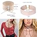 Tpocean 23Pcs Vintage Lace Tattoo Choker Set Gothic Punk Velvet Necklaces for Women Girls Party Gifts