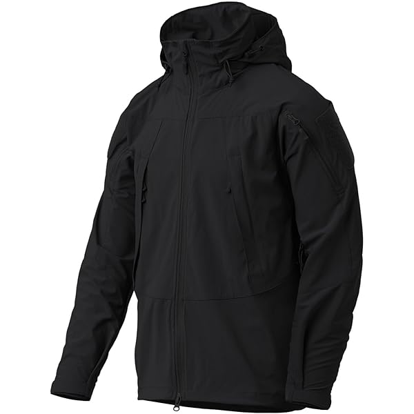 Helikon Tex GUNFIGHTER JACKET - Shark Skin - Black (XS) at Amazon