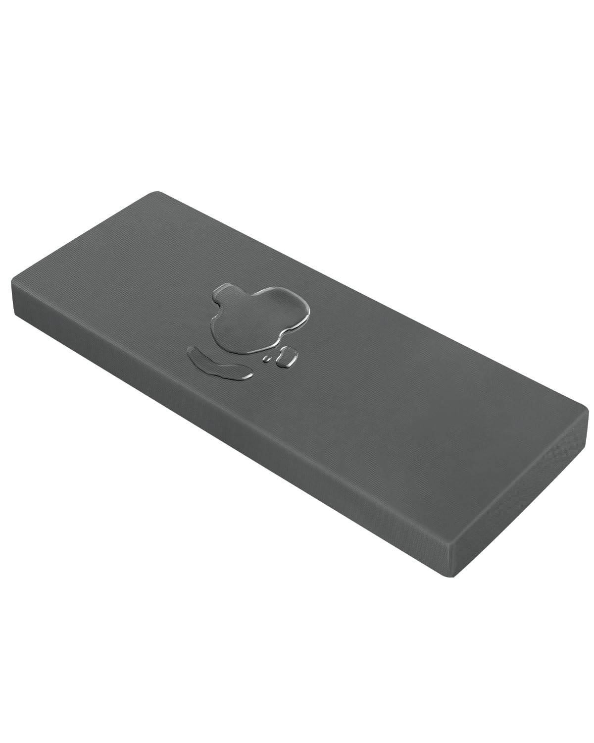 Photo 1 of **WHITE**Outdoor Waterproof Bench Cushions 32x16x2 inches, Comfortable Cushion For Patio Porch Swing Garden Furniture Bench, High-Density Seat Cushion With Anti-Slip Bottom, Indoor Sofa Bay Window (Grey)