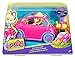 Polly Pocket - Picnic Cruiser - pink Cabrio with Pull-out Table