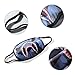 Bape Shark Face Mask for Boys Grils Kids, 3 Pack Anti Dust Cotton Mouth Masks Fashion Half Mask for Ski, Cycling, Camping, Shopping, Halloween, Christmas, Pet Grooming, (Black, Green, Blue)