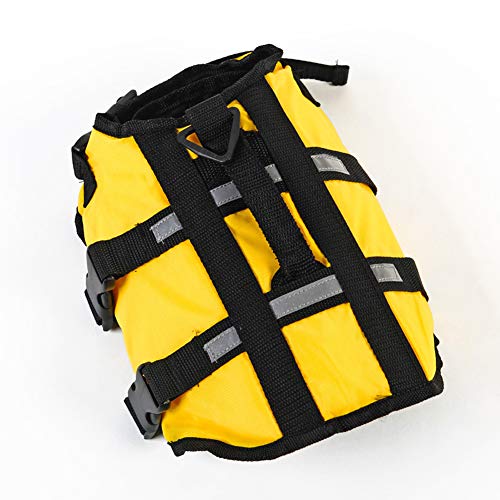 PinShang Pet Dog Breathable Reflective Safety Vest for Surfing Swimming Green L