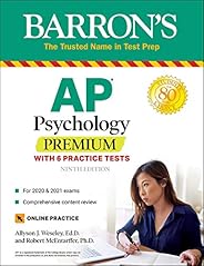 AP Psychology Premium: With 6 Practice Tests (Barron's Test P