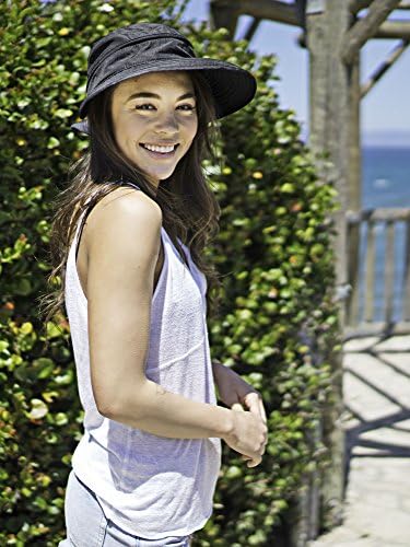 Women Sun Hat Wide Brim Summer UV Protection 2 in 1 Beach Sun Visor Hat