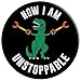 Now I Am Unstoppable Funny T-Rex Pop Socket - PopSockets Grip and Stand for Phones and Tablets