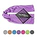 Your Choice Cooling Towel Snap Cool Towels for Neck. Use as Cooling Neck Wrap, Scarfs or Bandanas. Great Gift for Women in Hot Summer, 1 Pack - Purple 12 x 40 Inch