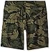 Wrangler Authentics Men's Big & Tall Premium Twill Cargo Short (Bennard), Forest Green Camo, 44