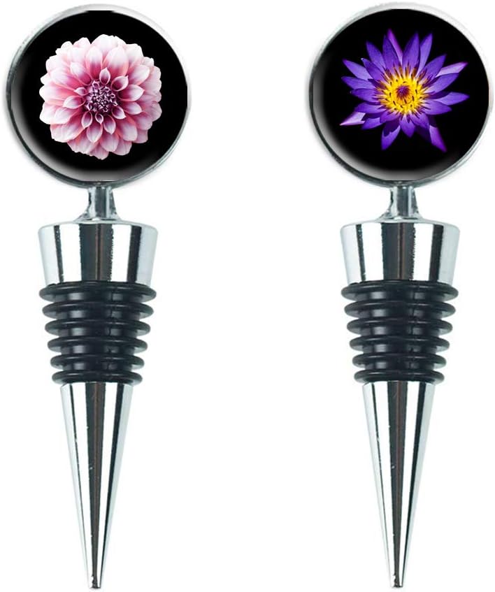 LIZIMANDU Wine Bottle Stoppers, Set of 2 Stainless Steel