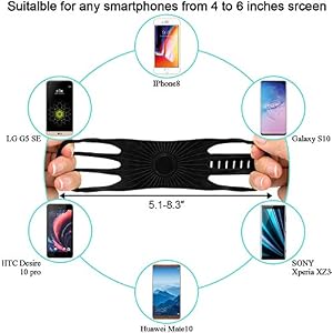M-Aimee 2 Pack Bike Water Bottle Holder No Screws with 1 Pack Silicone Bike Phone Mount, 360 Degree Rotating, Bike Accessories Bike Cup Holder and Bike Phone Holder (Black)