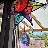 H&D Hyaline & Dora Crystal Suncatcher Prism 3.5” Drop Rainbow Window 89mm AB view 6