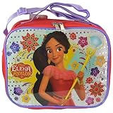 Princess Elena Rectangle Lunch bag with Strap and Printed PVC & Sequin Underlay- 1 PC