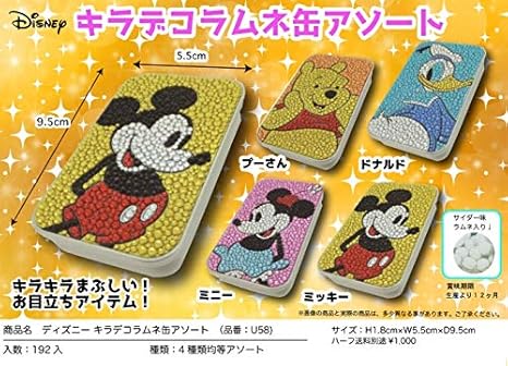 Amazon Co Jp ディズニーキラデコラムネ缶アソート ホーム キッチン