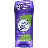 Lady Speed Stick Invisible Dry Antiperspirant &amp; Deodorant, Powder Fresh - 2.3 oz - 4 pk